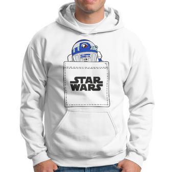 スターウォーズ R2-D2 ロゴポケット パーカー - Kawaiitshirt