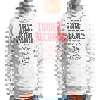 タワーレコード 音楽 レトロ ヴィンテージ 生活 パーカー - Kawaiitshirt