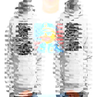 ダックパトロールファニーポリスダック パーカー - Kawaiitshirt