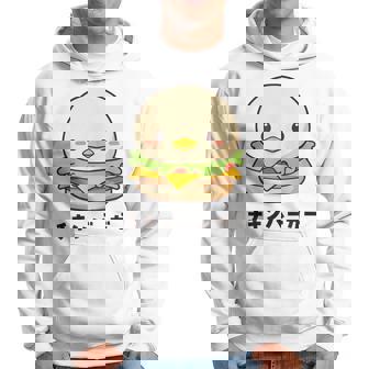 チキンバーガー ハンバーガー ひよこ 雛 鶏 鳥 チキン 動物 ネタ おもしろ おもろい 面白い お笑い かわいい パーカー - Kawaiitshirt