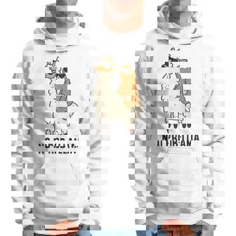 ナマケモノ乗り ラマ ノープルーラマ ラマ パーカー - Kawaiitshirt