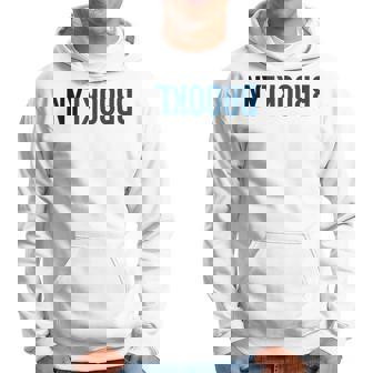 ニューヨークのファンのためのニューヨークブルックリンクリエイティブフリップデザイン パーカー - Kawaiitshirt