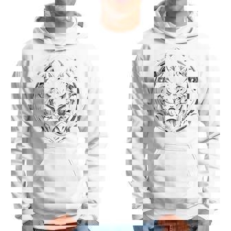 ハロウィンコスチューム ホワイトウルフ ギリシャ神話 バックプリント パーカー - Kawaiitshirt