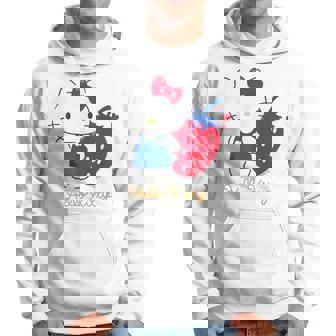 ハローキティ いちご ライトカラー パーカー - Kawaiitshirt