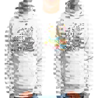 ハーフコーヒー ハーフブックワーム 読書本 コーヒーカップ パーカー - Kawaiitshirt