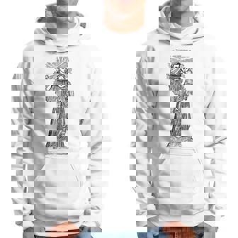 パドヴァの聖アンソニー 赤ちゃん イエス ヴィンテージ カトリック 守護聖人 パーカー - Kawaiitshirt