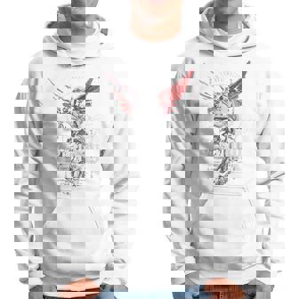 ヒップホップ ヴィンテージ エッジー アーバン Y2k バックプリント ストリートウェア エンジェル パーカー - Kawaiitshirt