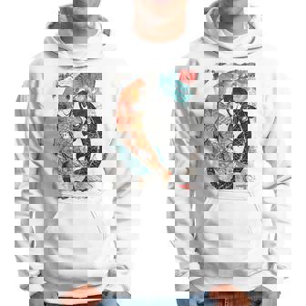 ビンテージ グラフィティ 錦鯉 魚 鯉 長袖tシャツ パーカー - Kawaiitshirt