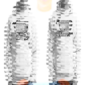 ビンテージ羊の描画 パーカー - Kawaiitshirt