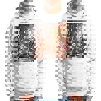 ファンタジー表彰台 美しい猫 長袖tシャツ パーカー - Kawaiitshirt