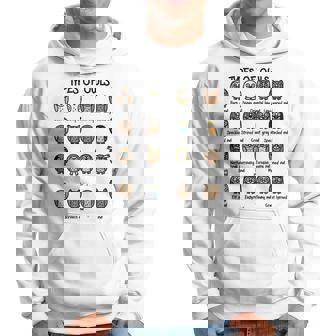 フクロウのコレクションタイプ かわいいフクロウ愛好家向け パーカー - Kawaiitshirt