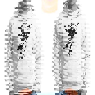 フライングvギターで遊ぶ猫 パーカー - Kawaiitshirt