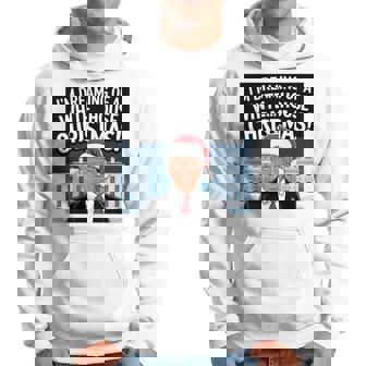 ホワイトハウスのクリスマス・トランプ・ファニー・ホリデーを夢見ている 長袖tシャツ パーカー - Kawaiitshirt