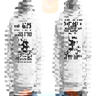 ボストンテリア 犬を連れてこられないなら行かない パーカー - Kawaiitshirt