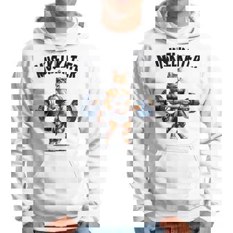 ボディービルダーのためのベアバーベルデザイン ボディービル パーカー - Kawaiitshirt