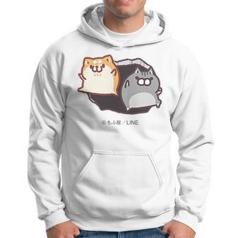 ボンレス犬とボンレス猫 参上 パーカー - Kawaiitshirt
