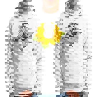 ポケットの中の犬 花 サルーキ パーカー - Kawaiitshirt