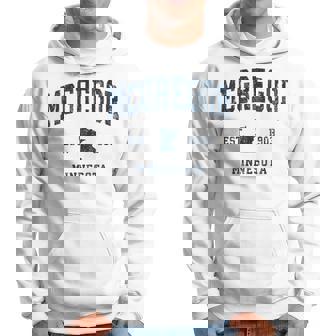 マクレガー ミネソタ Mn ヴィンテージ アスレチック ネイビー スポーツデザイン パーカー - Kawaiitshirt