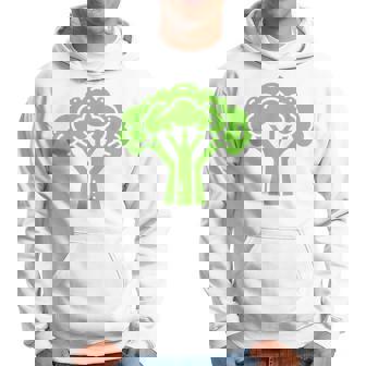 ミニマリスト かわいい ブロッコリー シンプルな野菜 ブロッコリー パーカー - Kawaiitshirt