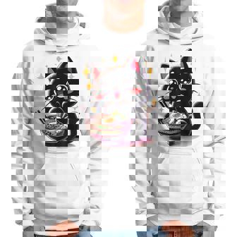 ラーメン猫かわいいアニメ猫ラーメン愛好家甘い パーカー - Kawaiitshirt