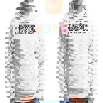 リバプールイングランド リバプールグラフィック パーカー - Kawaiitshirt