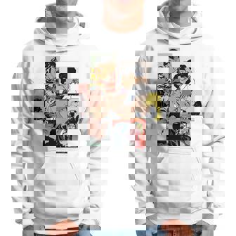 レトロコミックキス、コラージュ、ビンテージポップアートキスコミックスタイル 長袖tシャツ パーカー - Kawaiitshirt