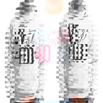 ロマンティックな結婚40周年 Wetill Do 40年 パーカー - Kawaiitshirt