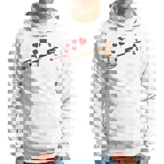 三味線 バレンタインデー ミュージシャン 結婚記念日 パーカー - Kawaiitshirt