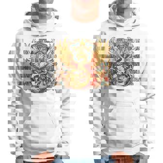 不死鳥 火の鳥 フェニックス イラスト バックプリント パーカー - Kawaiitshirt