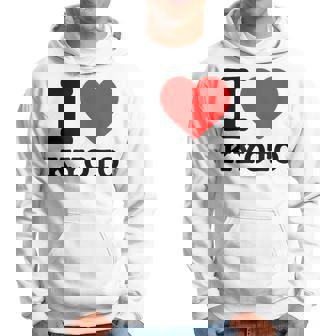 京都が大好き- I Love Kyoto パーカー - Kawaiitshirt