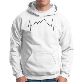 山のハートビート ハイキング 登山 恋人 ハイカー パーカー - Kawaiitshirt