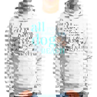 必要なのは犬とビーチ パーカー - Kawaiitshirt