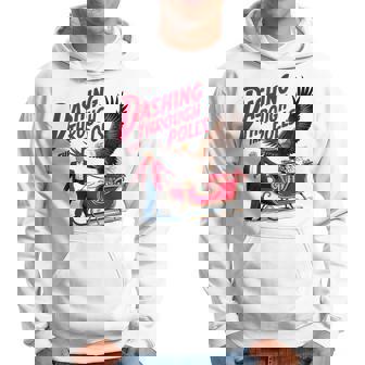 投票を駆け抜ける 面白い選挙結果 トランプ クリスマス パーカー - Kawaiitshirt