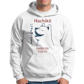 日本の犬 漢字ハチ公 柴犬 パーカー - Kawaiitshirt
