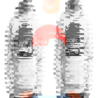 日本ミニトラック 軽自動車 キャブ オーバー コンパクト 四駆 オフロード トラック パーカー - Kawaiitshirt