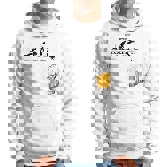 月曜日金曜日 スティックマン ビールウィークジャンプ エネルギー 皮肉 パーカー - Kawaiitshirt