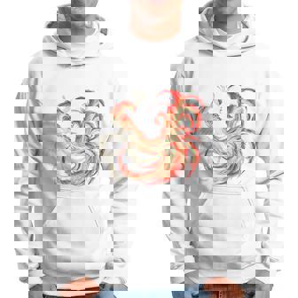 朱雀 不死鳥 火の鳥 フェニックス 漢字 イラスト バックプリント パーカー - Kawaiitshirt