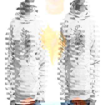 水彩 ムレックス 貝殻 貝殻 ハンティング ビーチコーミング パーカー - Kawaiitshirt