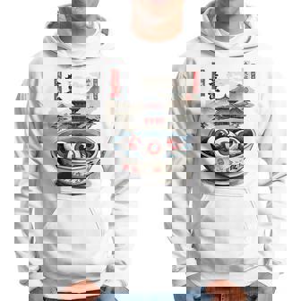 浮世絵ジャパン オカルトホラー ハロウィン 妖怪ラーメン エステ パーカー - Kawaiitshirt