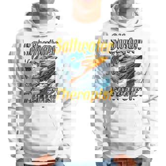 海水療法士ジェットスキー愛好家 パーカー - Kawaiitshirt