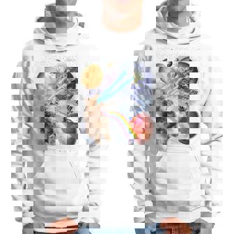 猫 ねこ 宇宙 惑星 パーカー - Kawaiitshirt