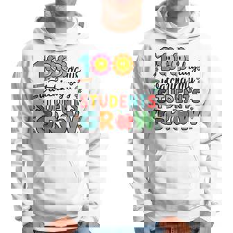 生徒たちが幸せに育つ100日間の学校を見る パーカー - Kawaiitshirt