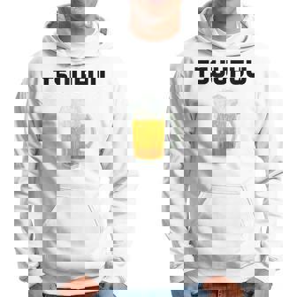 痛風 ビール 自虐 デブ ウケる ギフト ロゴ 面白 ジョーク おもしろ ネタ オリジナル 白 パーカー - Kawaiitshirt