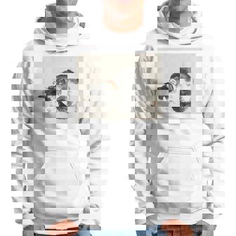 眠れる猫 子猫 このばいれい 日本 美術 絵画 かわいい 墨 パーカー - Kawaiitshirt