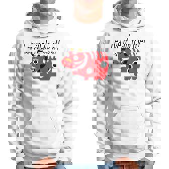 私に任せなさいっ！！ 赤べこ 疫病退散 お守り 郷土玩具 福島県 メンズ レディース キッズ パーカー - Kawaiitshirt