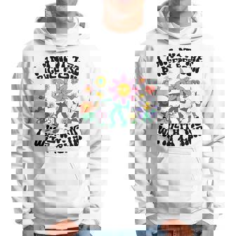 私は大柄な人間じゃないよ椅子で殴るぞおかしい 長袖tシャツ パーカー - Kawaiitshirt