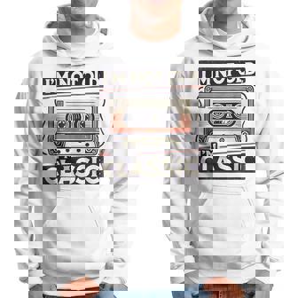 私は老けていない 私はクラシック 面白いレトロ テクニック パーカー - Kawaiitshirt