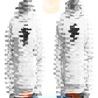 羽の天使の翼 カウボーイスカル 背中 パーカー - Kawaiitshirt