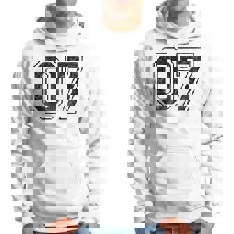 背中に07番 パーカー - Kawaiitshirt