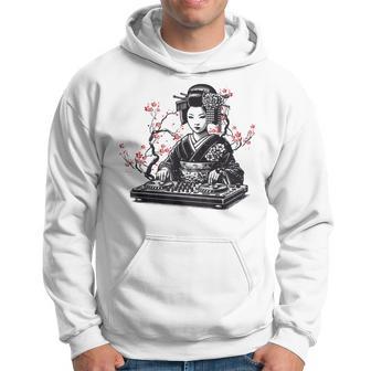 芸者 Dj 着物 和 美的 原宿 パーカー - Kawaiitshirt